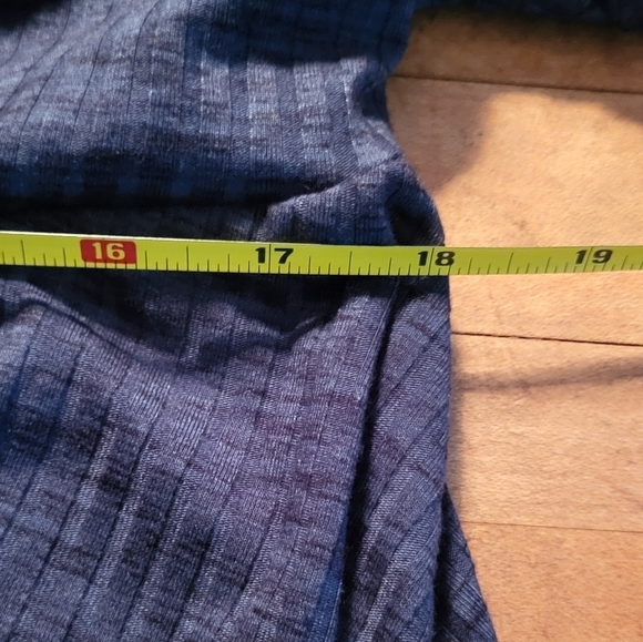 Torrid Mini Rib Knit Wrap Midi Length Dress - Picture 12 of 13